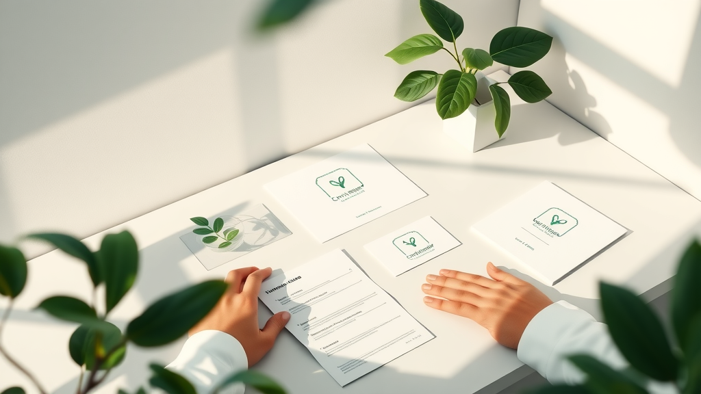 brand identity marketing for concierge medical practices content materials logo design