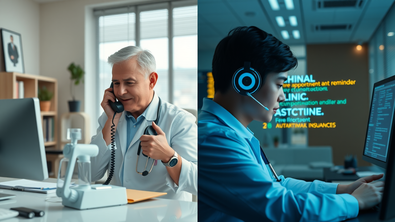 manual vs automated appointment reminders clinicians phone calls digital reminder messages
