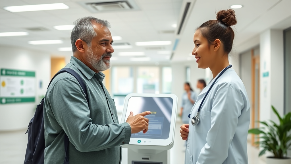 Efficient digital check-in improves patient satisfaction and experience in modern clinic
