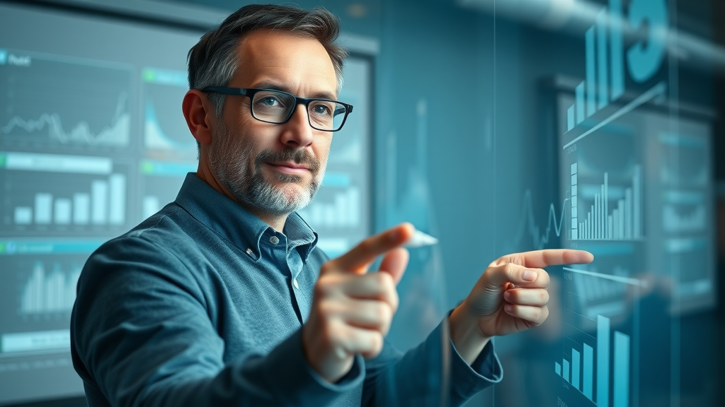 healthcare social media marketing visionary marketer drawing future social media strategy on digital whiteboard