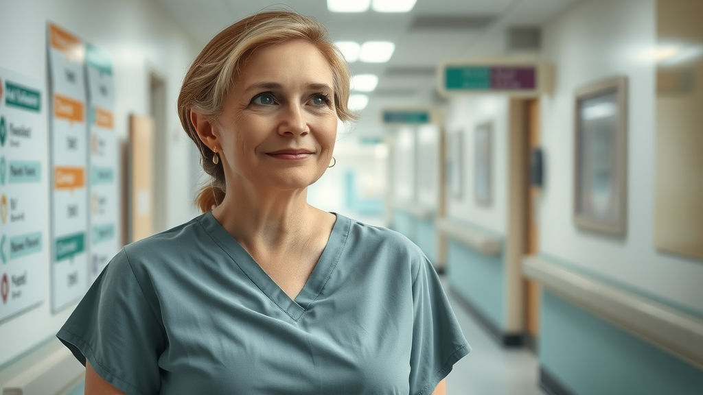 Patient walking through hospital, symbolizing journey and patient retention strategies