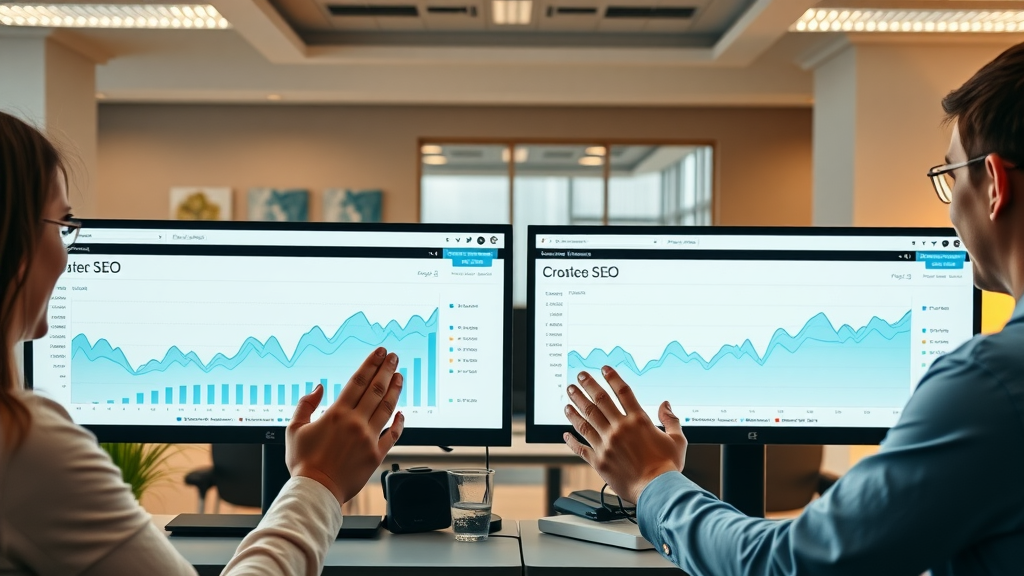 Before-and-after analytics showing the impact of dental SEO and website optimization for dentists